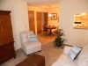 Mountain Boulevard Apartments: Two-Bedroom Option A - Living Room Furnished 