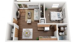 One Bedroom Mountain Boulevard Apartment